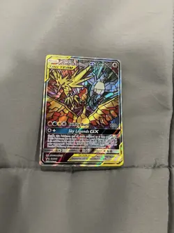 Moltres Zapdos Articuno GX Tag Team SM210 Pokemon Card Black Star Promo - Image 1