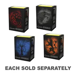 Dragon Shield Game of Thrones Brushed Art PVC-Free Polypropylene Sleeves 100pcs - Image 2