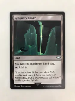 Reliquary Tower MTG Magic the Gathering Card NM Near Mint Warhammer 40K - Image 1