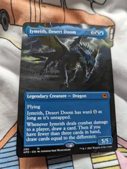 Lymrith, Desert Doom Card Forgotten Realms Mythic 290 M Magic The Gathering - Image 1