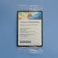 Pikachu Pokemon Scarlet & Violet Black Star SVP 190 Factory Sealed Promo Card - Image 2