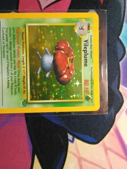 1999 Pokemon TCG Jungle Vileplume Holo Rare Card #15/64 LP Condition - Image 3