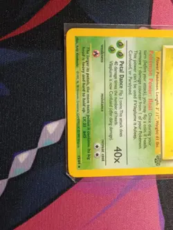 1999 Pokemon TCG Jungle Vileplume Holo Rare Card #15/64 LP Condition - Image 4