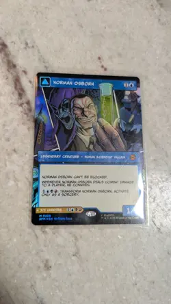 Spm 0220 Norman Osborn (foil) magic the gathering spiderman - Image 1