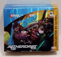 Magic the Gathering Aetherdrift Collector Booster 12-Pack Display Box SEALED - Image 1