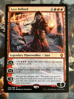 1x Jaya Ballard Dominaria LP/NM MTG Magic the Gathering x1 MKE - Image 1