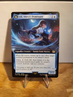 Jill, Shiva's Dominant R0438 (Extended Art) non-Holo Final Fantasy FIN MTG - Image 1