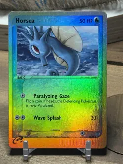 Pokemon TCG - EX Dragon - Horsea 58/97 - LP+ Reverse Holo - Image 1