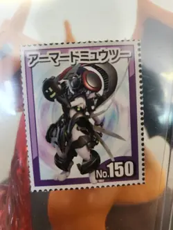 Pokemon Japanese Armored Mewtwo Stamp #150 - Image 1