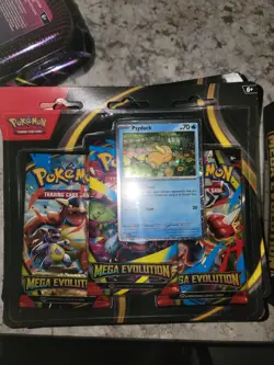 Pokemon Mega Evolution 3 Pack Blister - Image 1