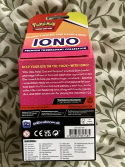Pokemon TCG Iono Premium Tournament Collection - New & Sealed - Image 3
