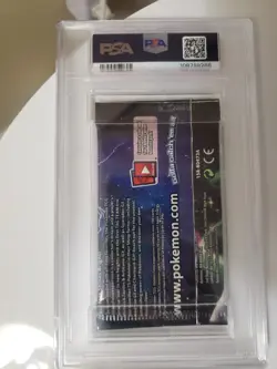 2019 Pokemon Hidden Fates Mewtwo Booster Foil Pack PSA Mint 9 - Image 2