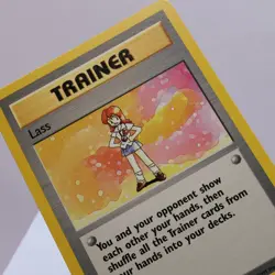 Pokemon TCG - Lass 75/102 Base Set Rare WOTC 1999 - EXC - Image 1