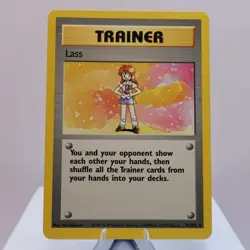 Pokemon TCG - Lass 75/102 Base Set Rare WOTC 1999 - EXC - Image 2