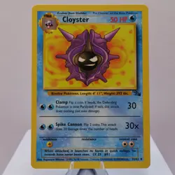 Pokemon TCG - Cloyster 32/62 Fossil Uncommon WOTC 1999 - NM - Image 2