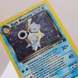 Pokemon TCG - Dark Blastoise 3/82 Team Rocket Holo Rare WOTC 1999 - MP - Image 1