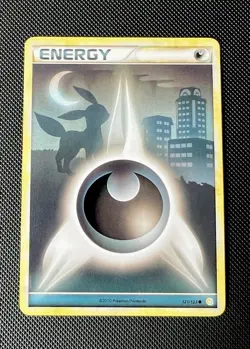 Umbreon Darkness Energy 121/123 Pokemon Heartgold & Soulsilver 2010 LP - Image 1