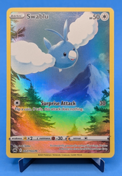 Swablu GG27/GG70 Pokemon TCG 2023 Crown Zenith Galarian Gallery Near Mint - Image 1