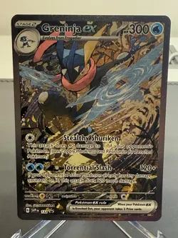 Pokemon TCG Greninja ex SVP 132 Near Mint English Shrouded Fable - Image 1