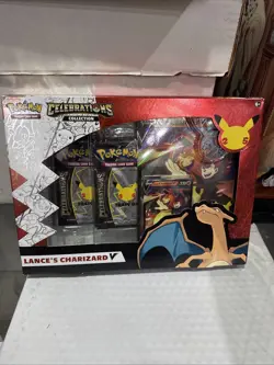 Pokemon Celebrations Lances Charizard V Box - Brand New Factory Sealed Fast Ship - Image 1