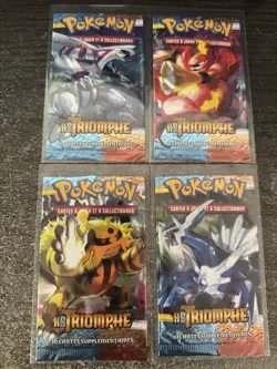 CARTE POKEMON BOOSTER - VIDE / EMPTY - HGSS HS TRIOMPHE ! - Image 1
