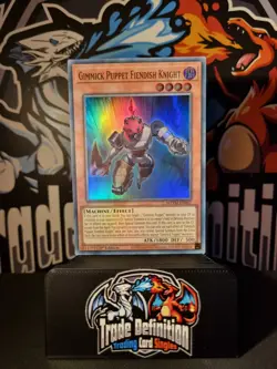 Gimmick Puppet Fiendish Knight MZTM-EN047 Super Rare 1st Edition YuGiOh - Image 1