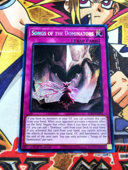 Songs of the Dominators alin-en078 1st Edition (NEW) Secret Rare Yu-Gi-Oh! - Image 1