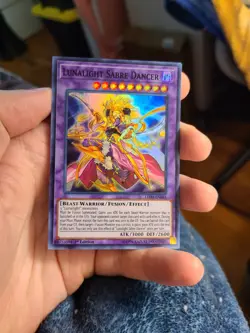 Yugioh Lunalight Sabre Dancer LED4-EN015 1st Super Rare - Image 1