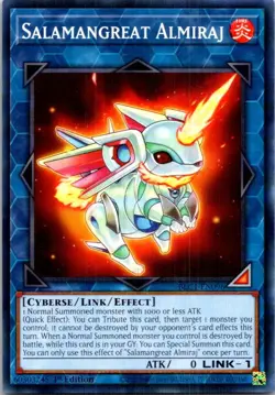 Salamangreat Almiraj BLC1-EN096 Yu-Gi-Oh! Near Mint 1st Edition - Image 1