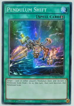 Yugioh Pendulum Shift PEVO-EN037 Super Rare 1st Edition - Image 1