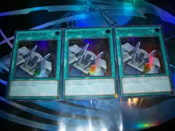3x Miracle Rupture 1st Edition Silver Ultra Rare BLC1-EN025 Yu-Gi-Oh! - Image 1