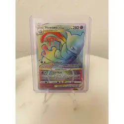 Pokemon Rainbow 3 Card Lot- Melmetal VMAX, Mewtwo VSTAR, Dragonite VSTAR - Image 2