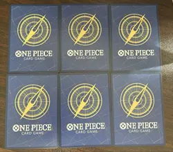 One Piece Card Game P-043 Monkey D Luffy Promo Crown King Foil Japanese set of 6 - Image 2