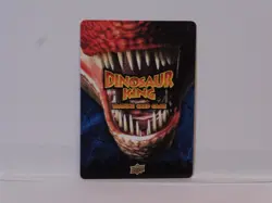 DKTA 036/100 MIST HUNTER CARNOTAURUS Dinosaur King Rare Gold Foil Trading Card - Image 2