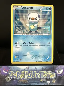 Pokemon Card Oshawott BW03 Black & White Ultra Rare Holo Promo NM - Image 1