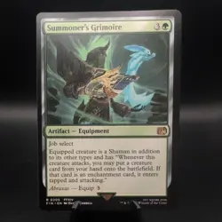 Summoner's Grimoire Final Fantasy Regular MTG NM Magic Card - Image 1