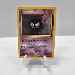 Pokemon Card Gastly 50/102 Base Set Unlimited Vintage - Image 1