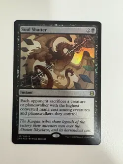 Soul Shatter Foil MTG Magic the Gathering Card NM Near Mint ZNR - Image 1
