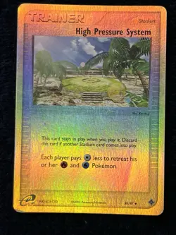 High Pressure System 85/97 Uncommon Reverse Holo Pokemon Card EX Dragon - Image 1