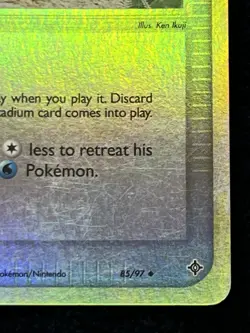 High Pressure System 85/97 Uncommon Reverse Holo Pokemon Card EX Dragon - Image 4