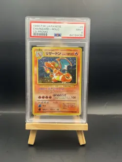 PSA 9 CHARIZARD CD Promo holo #6 - Japanese 1998 Pokemon Card! - Image 1