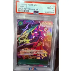 [PSA 10] Yamato OP01-121 SEC Alternate Art One Piece Card 2022 Japan Bandai - Image 1