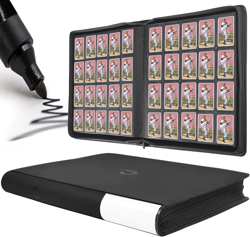 Premium 2000 Pocket Card Binder - 20 Pocket Trading Card Binder with Sleeves Fit - Image 1