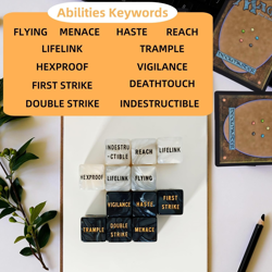 63 PCS MTG Counter Dice Set - AbilityKeyword Counters, -1/+1 Life Counter, Shiel - Image 3