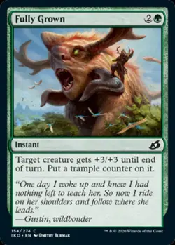 Fully Grown - Near Mint MTG Ikoria: Lair of Behemoths - Image 1