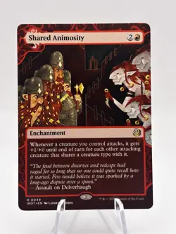 Shared Animosity 0049 Wilds of Eldraine: Enchanting Tales Regular WOT MTG NM - Image 1