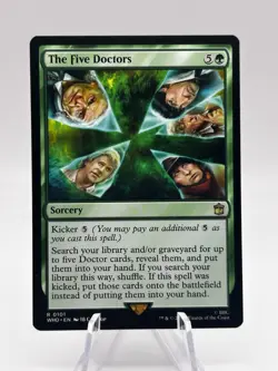 The Five Doctors 0101 Universes Beyond: Doctor Who WHO MTG NM - Image 1