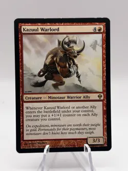 Kazuul Warlord 134/249 Zendikar ZEN MTG LP - Image 1