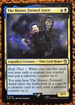 ✨The Master, Formed Anew✨ MTG | Universes Beyond: Doctor Who | NM/M | R 0143 - Image 1