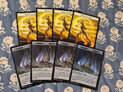 Human Soldier / Lander Token x4 Playset Edge of Eternities Magic MTG - Image 1